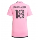 Inter Miami Jordi Alba #18 Replike Domaci Dres za Ženska 2024-25 Kratak Rukav